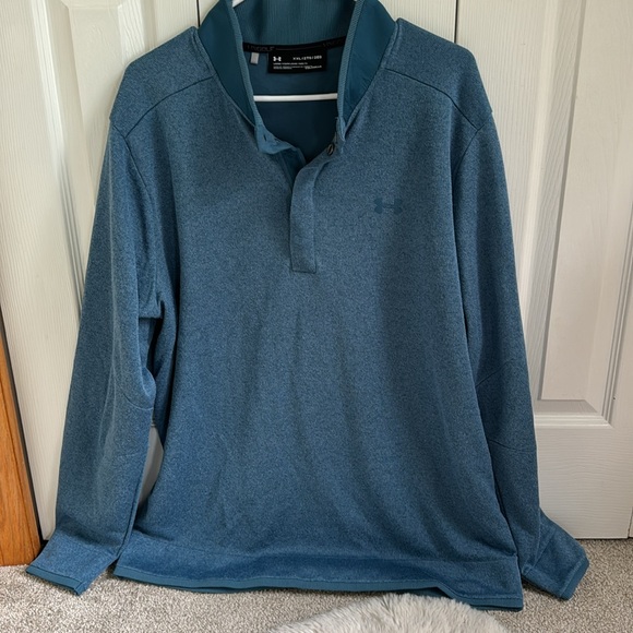 Under Armour Men’s Storm Sweater Fleece Snap Mock - Picture 3 of 6